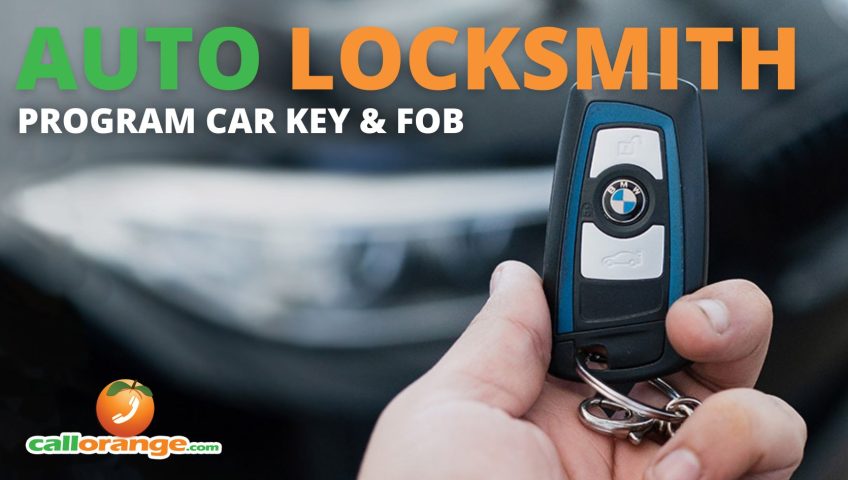 Auto locksmith program car key fob